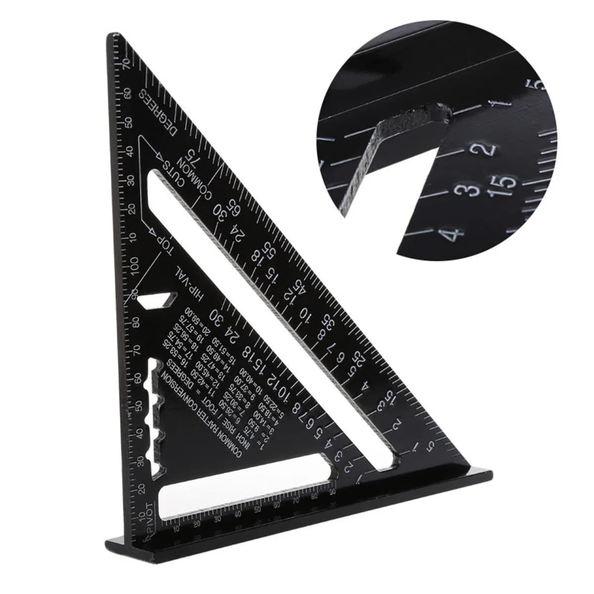 12 Inch Aluminum Triangle Ruler