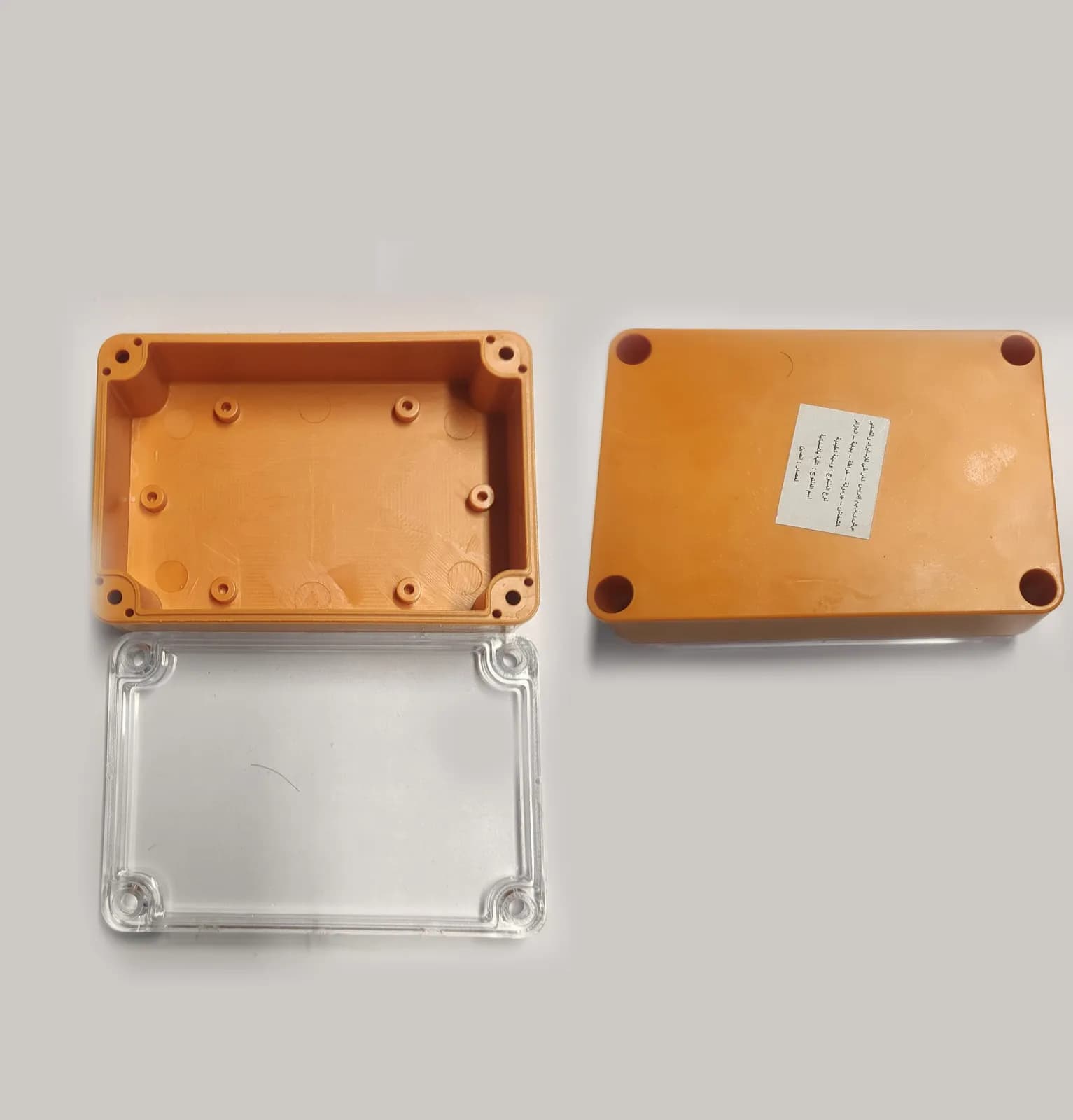 TRANSPARENT MOUNTING CASE 95X67X40