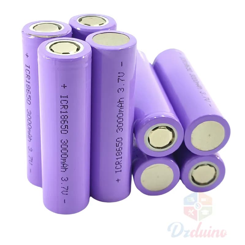 Rechargeable Battery Lithium 3.7V 3000mAh 18650