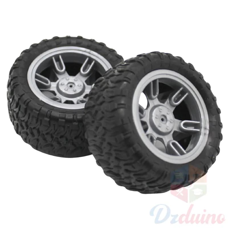 3*60mm rubber wheels