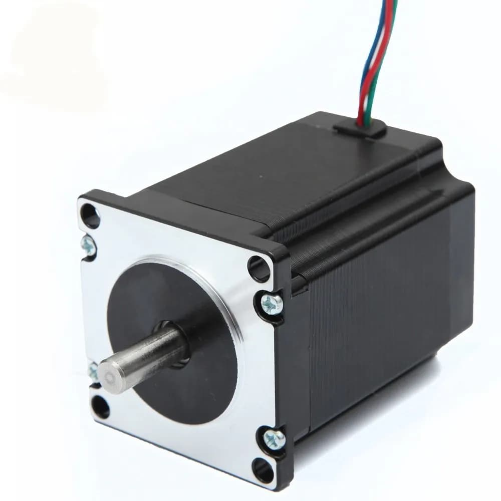 NEMA23 Stepper Motor With Connector &amp; 1m Cable - 57HS76-3004A08- D21