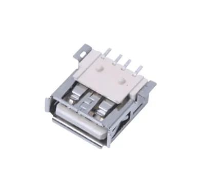 SMD Right angle 4pin female usb type A connector