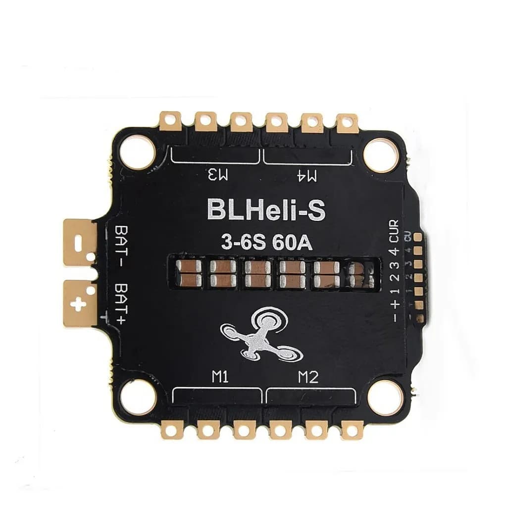 YSIDO Brushless 4-in-1 ESC 50A 60A BLHELI_S Dshot600 2-6S Lipo 