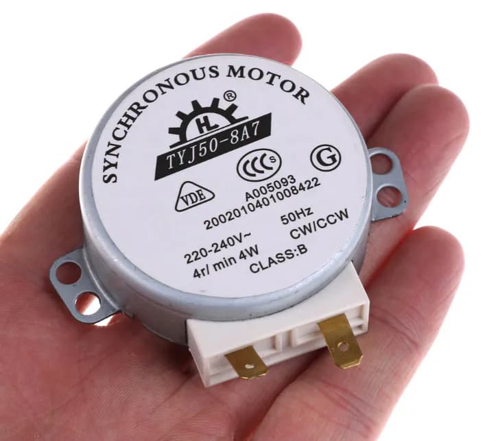 TYJ50-8A7 TurnTable Synchronous Motor AC 220V-240V 50Hz
