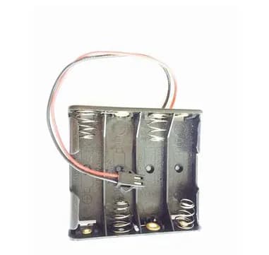 Battery Holder - 4xAA  with JST Connector