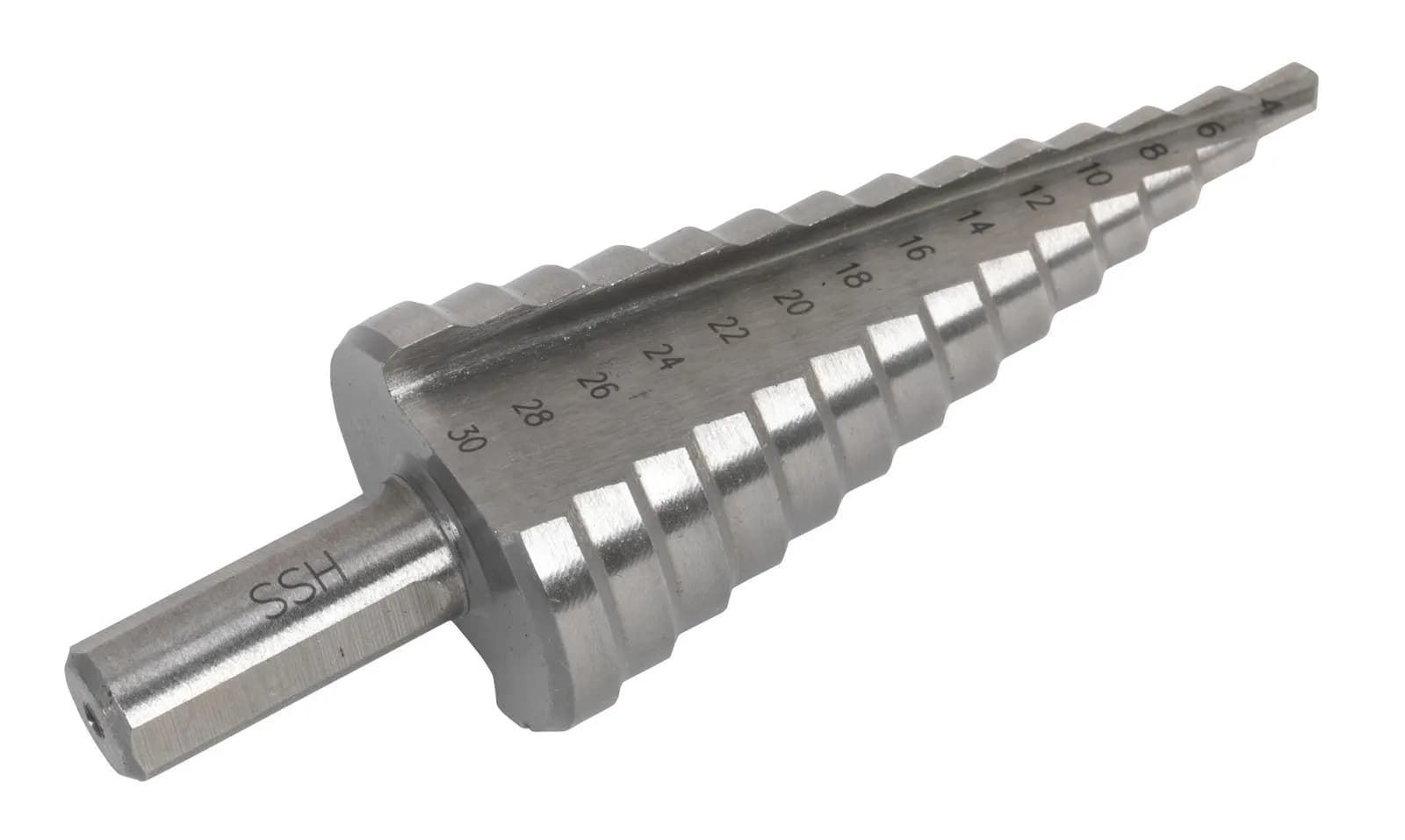 Step Drill Bit HSS 4-32 mm 