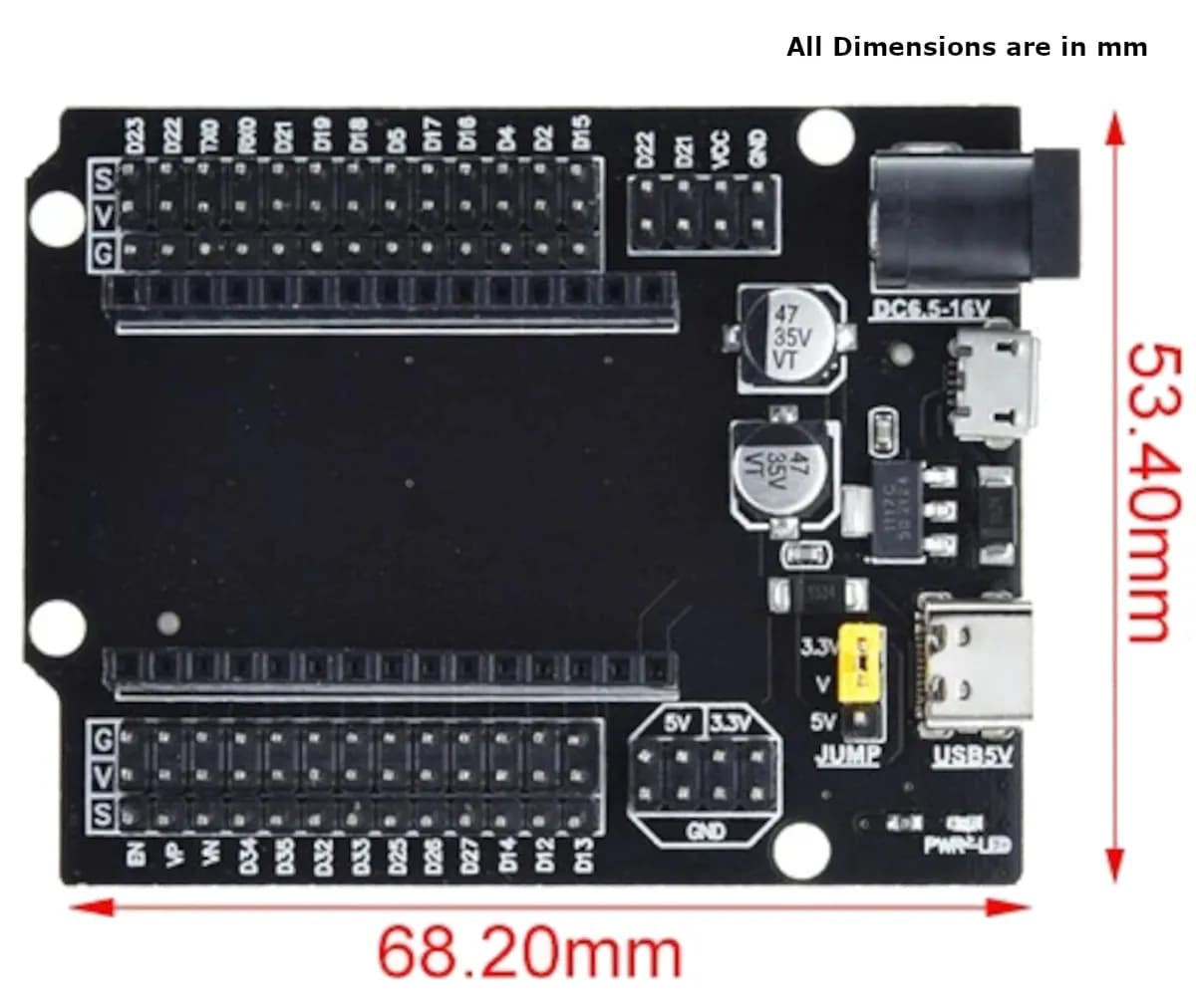 ESP32 Shield Expansion Board ESP32 30P