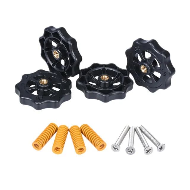 4 set M4 Screws Auto Leveling Nut Spring Screw