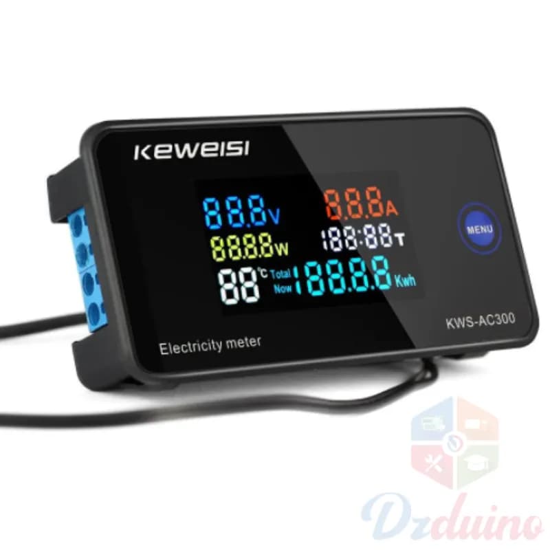 KEWEISI AC 50~300V 100A Digital Voltmeter Ammeter
