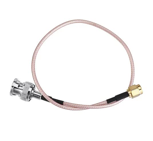30cm BNC Male to SMA Male Connector 
