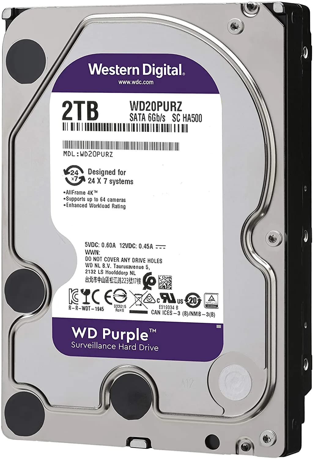 WESTERN DIGITAL Hard Drive 2.0TB