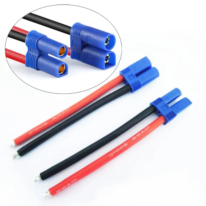 EC5 Battery Connector 10WAG Cable 10cm