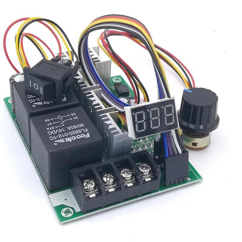 PWM speed controller DC motor 0~100% adjustable  MAX60A 12V 24V