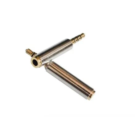 3.5mm Female to 2.5mm Male   Audio Stereo Headphone Jack Adapter Connector 