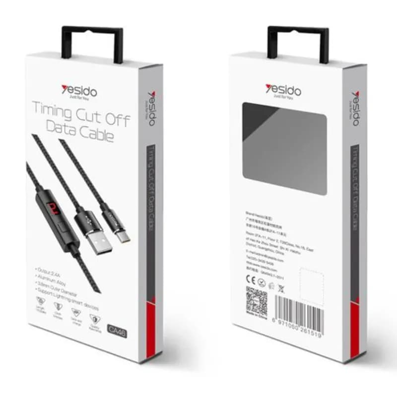 Yesido CA46 Micro USB Data Cable with Timing Cut Off