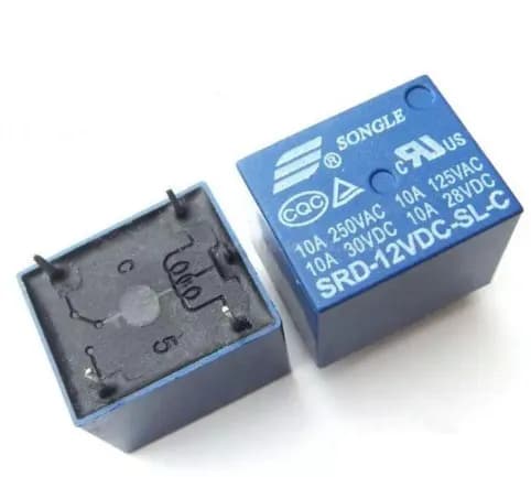 SRD-12VDC-SL-C relay T73-12V 5pin
