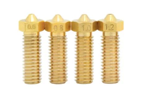 E3D-V6 Volcano Mouth Brass Nozzle For 3mm Filament 1.0mm 