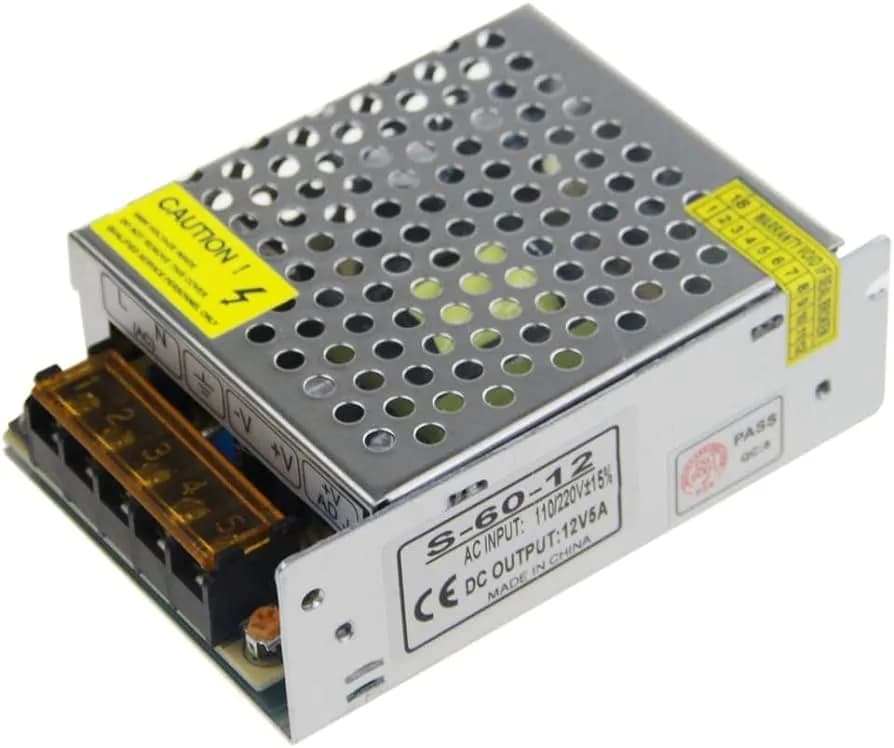 DC 12V 5A 60W Power Supply