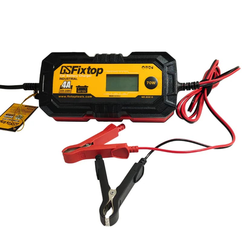 70W Smart Car Battery Charger – 12V/24V 4A