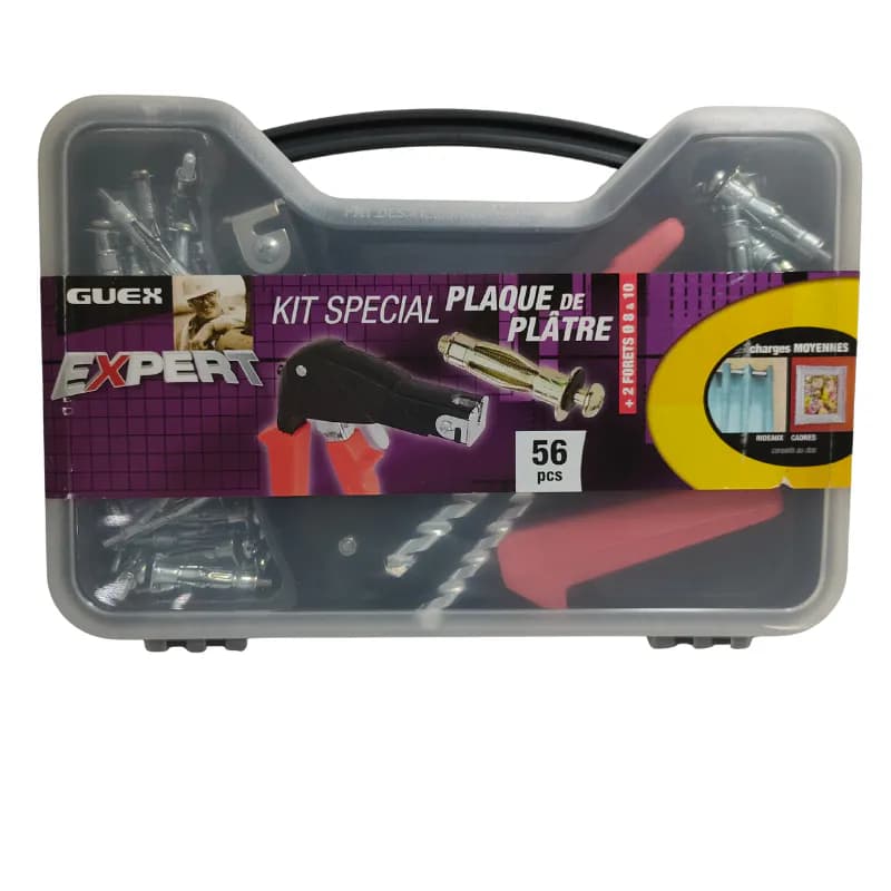 56PCS PLACO GUEX ANCHOR SETTING TOOL KIT