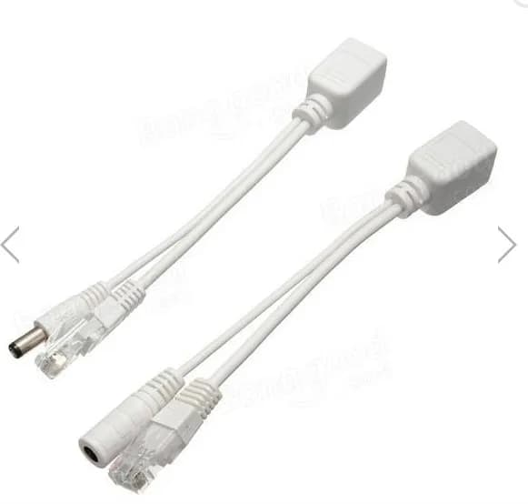 Power Over Ethernet Passive POE Injector Splitter Kit 