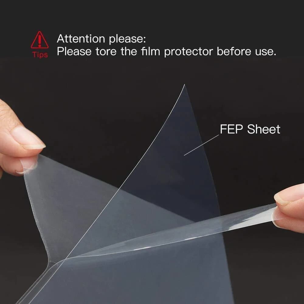 140x200mm SLA/LCD FEP Film 0.15-0.2mm Thickness for Photon Resin DLP 3D Printer