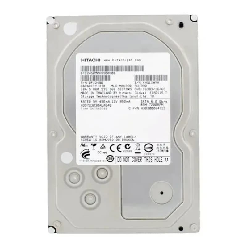 Hitachi 3TB HDD – Surveillance Hard Drive