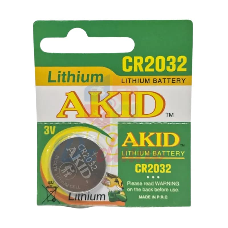 AKID CR2032 3V Lithium Coin Cell Batteries
