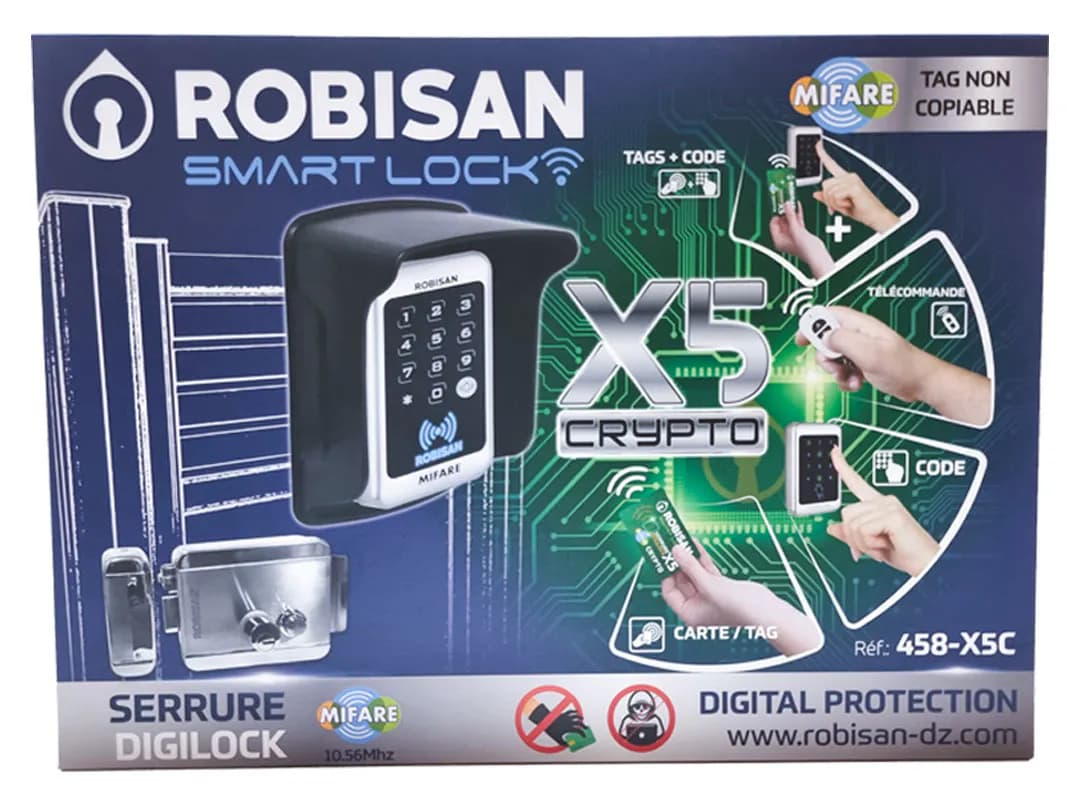 Access control kit X5CRYPTO ROBISANE X5CRYPTO