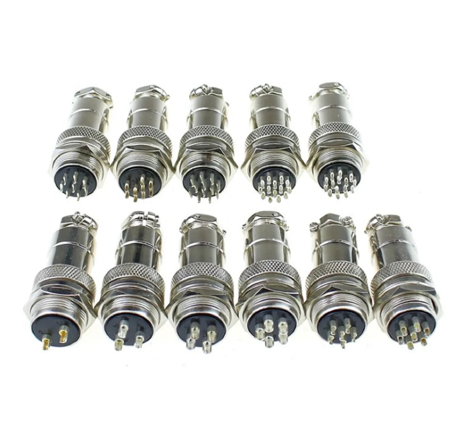 GX20 20mm Male &amp; Female Circular Connector 2Pin