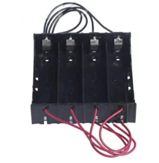 4X18650 Battery Holder