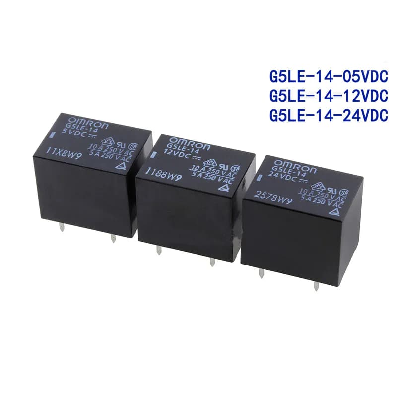Omron Power relay G5LE-14 12VDC 5P 10A