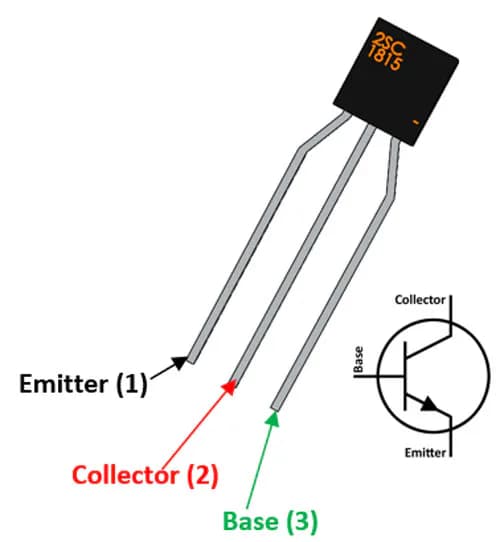 2SC1815 transistor TO-92 0.15A 50V NPN 
