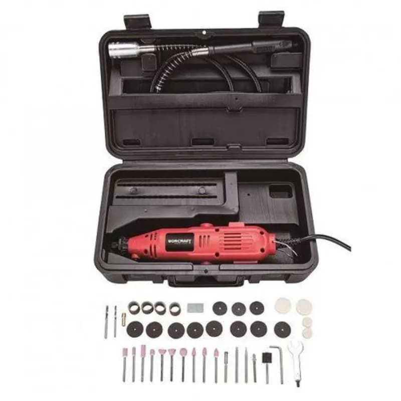 Mini Straight Grinder 135W 40Pcs WORCRAFT EMG01-42
