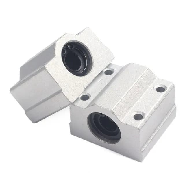 SCS10UU Metal 10mm Linear Ball Bearing Motion Bearing For CNC