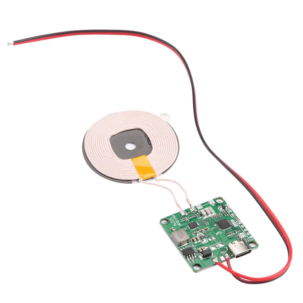 Fast Charging Qi Wireless Charger Transmitter Module 20W High-power Type-C 0-8MM