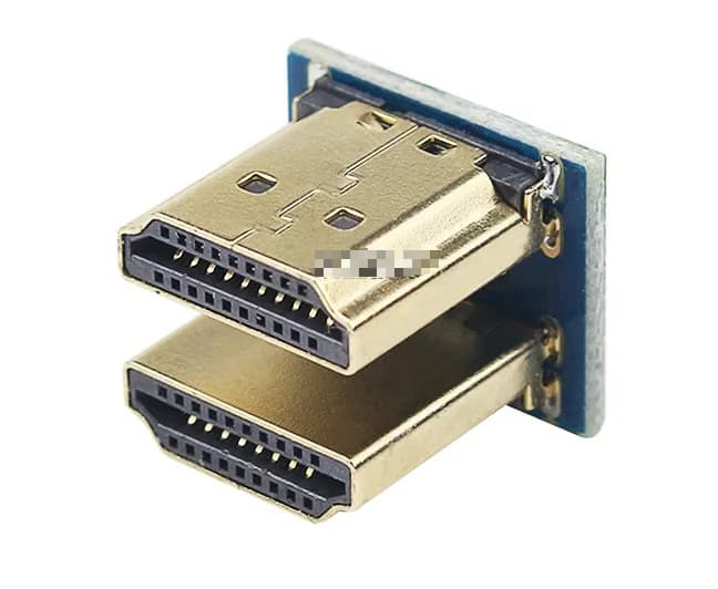 HDMI 1.4 Two-Way Rotation Connecting  Adapter