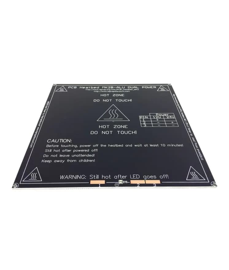 MK2A 300*300*3mm Aluminum Board PCB Heat Bed