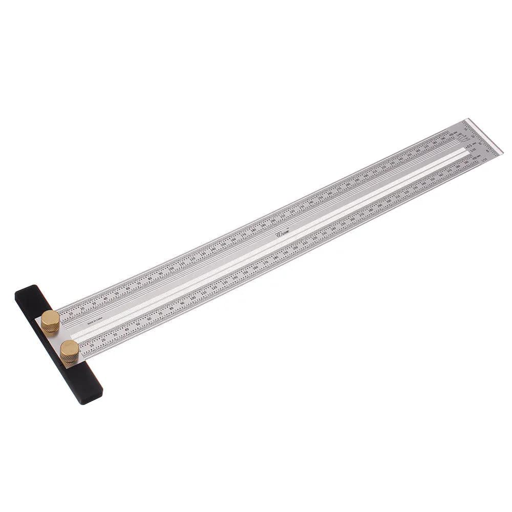 Stainless Steel Precision Marking T Ruler 400mm