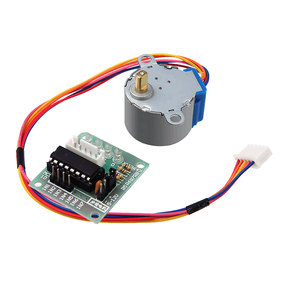 5V Stepper Motor + ULN 2003 Driver Module - 28BYJ-48  — image 1