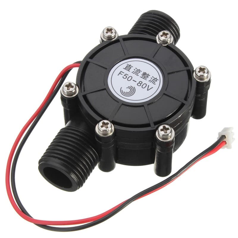 80V 10W DC Micro Hydro Generator Tap Water Flow Hydraulic DIY — image 1