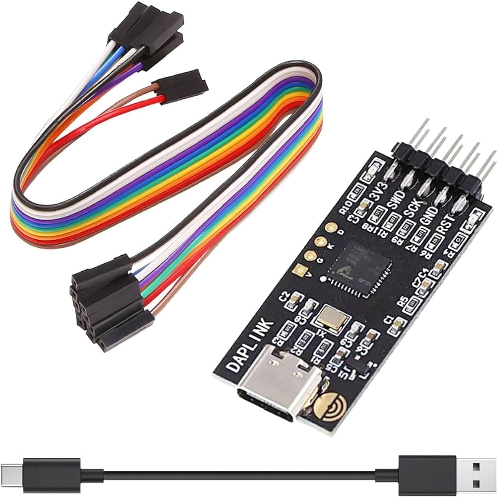 DAPLINK STM32 Emulator Debugger Serial Port SWD/USB Type-C — image 1