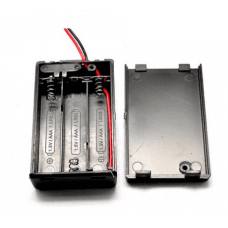 3XAAA Battery Holder with switch — image 1