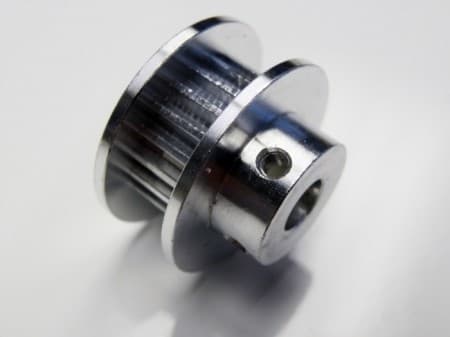 GT3 Timing Pulley - 20 Tooth-6.35 bore — image 1
