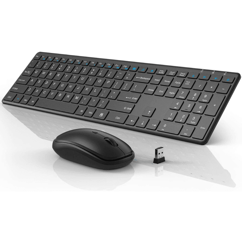 Wireless Keyboard &amp; Mouse GKM520 - Black — image 1