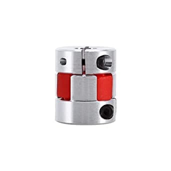 Aluminum Flex Shaft Coupler 8X8X25mm  — image 1