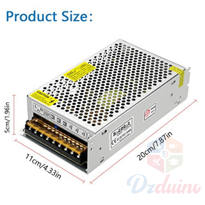 AC110V-220V to DC 5V 20A 200W Power Supply Transformer — image 1