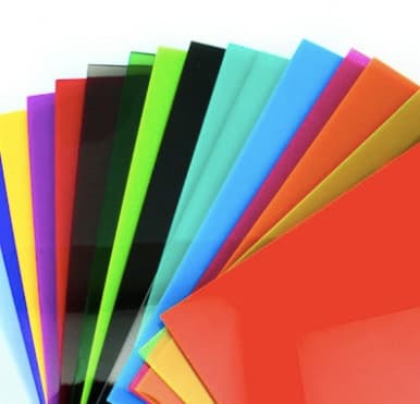 30cm*40cm*2.6mm feuille acrylique noire — image 1