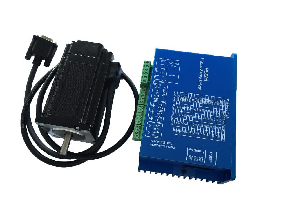 KIT - Nema24 Servo Motor  60HSE3N-D25 + HSS60 5A  — image 1