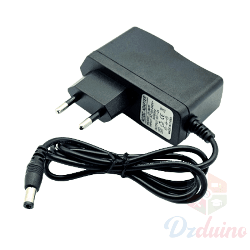 6V 0.5A adapter with DC connector — image 1